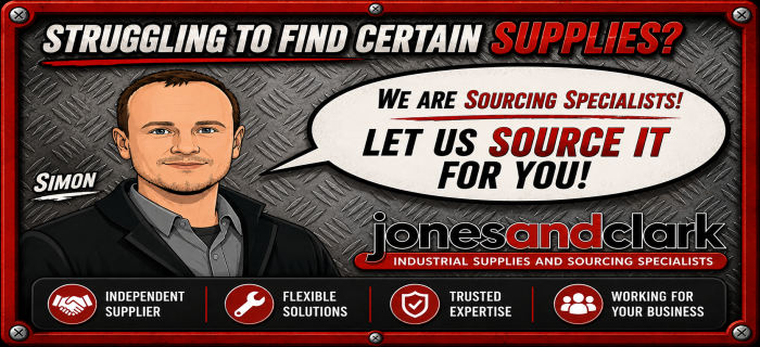 Managing Director offering advice on sourcing hard-to-find industrial supplies